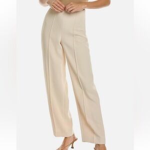 Vince Women’s High Waisted Sculpted Wide Leg Women's Pants in Birch